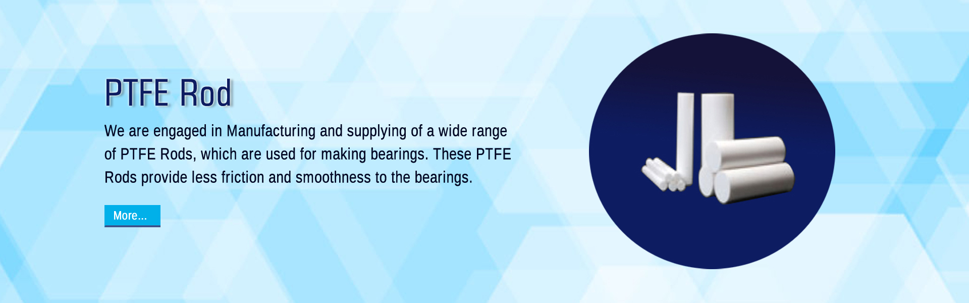 PTFE Spare Parts, Manufacturer, Supplier from Ahmedabad,Gujarat-India.
